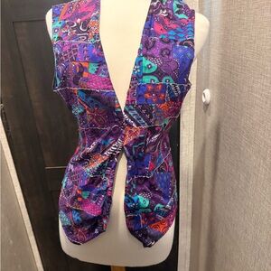 Colorful Patchwork Women's Vest